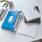   Harmonikamappa, A4, PP, 6 rekeszes, LEITZ "Wow", kék