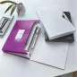   Harmonikamappa, A4, PP, 6 rekeszes, LEITZ "Wow", lila