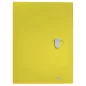   Iratvédő mappa, 11 mm, PP, A4, LEITZ "Recycle", sárga