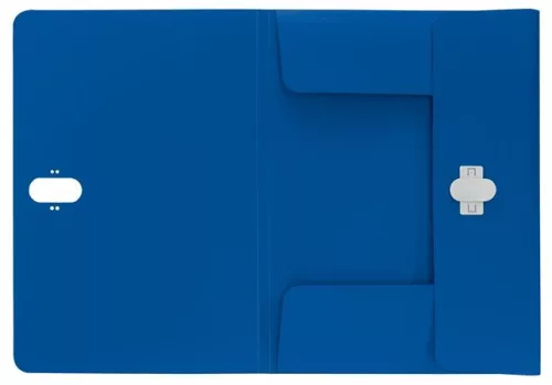 Iratvédő mappa, 11 mm, PP, A4, LEITZ "Recycle", kék