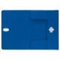   Iratvédő mappa, 11 mm, PP, A4, LEITZ "Recycle", kék