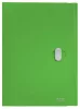 Iratvédő mappa, 11 mm, PP, A4, LEITZ "Recycle", zöld