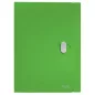   Iratvédő mappa, 11 mm, PP, A4, LEITZ "Recycle", zöld