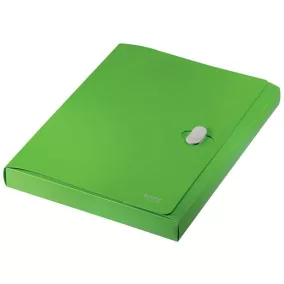   Iratvédő mappa, 38 mm, PP, A4, LEITZ "Recycle", zöld