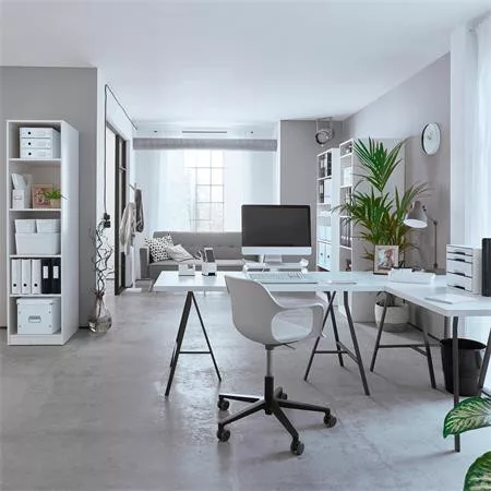 Spirálfüzet, A4, vonalas, 80 lap, LEITZ "Wow", fehér