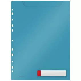   Genotherm, lefűzhető, A4 maxi, LEITZ "Cosy Privacy", nyugodtkék