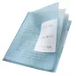   Rendszerező genotherm, lefűzhető, A4, 200 mikron, narancsos felület, LEITZ "CombiFile", kék