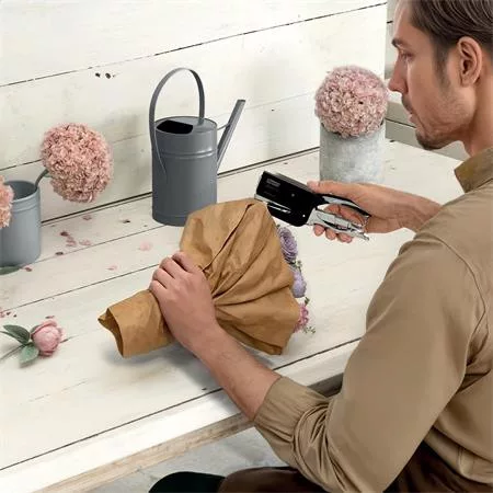 Tűzőgép, 24/6, 24/8, 50 lap, RAPID "K1 Retro Classic", mokkafekete