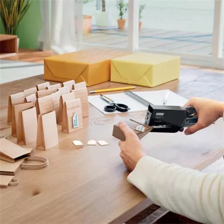 Tűzőgép, 24/6, 24/8, 50 lap, RAPID "K1 Retro Classic", mokkafekete