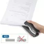   Tűzőgép, 30 lap, lapos tűzés, RAPID "Supreme OmniPress S030c", fekete