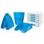 Irattálca, műanyag, LEITZ "Wow", kék