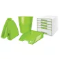 Irattálca, műanyag, LEITZ "Wow", zöld