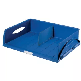   Irattálca, műanyag, A3, LEITZ "Sorty Jumbo", kék