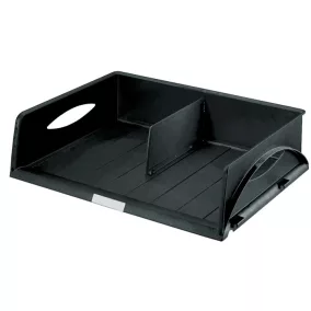   Irattálca, műanyag, A3, LEITZ "Sorty Jumbo", fekete