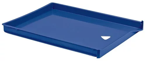 Irattároló, műanyag, 10 fiókos, LEITZ "Standard", kék