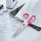   Olló, irodai, 20,5 cm, LEITZ "Wow Titán", rózsaszín