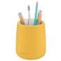   Írószertartó, kerámia, LEITZ "Cosy", melegsárga