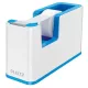 Ragasztószalag-adagoló, asztali, feltöltött, LEITZ "Wow", fehér-kék