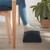 Lábtámasz, LEITZ "Ergo Cosy", bársonyszürke