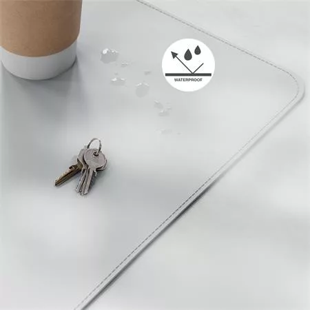 Könyökalátét, 80x40 cm, LEITZ, világosszürke