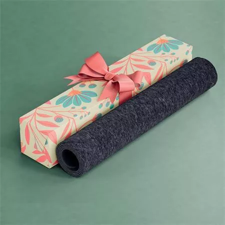 Könyökalátét, 70x36 cm, filc, LEITZ, sötétszürke