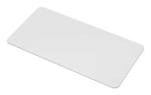 Könyökalátét, újrahasznosított bőr, 70x36 cm, LEITZ, világosszürke