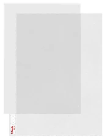 Genotherm, felül és a belső oldalon nyitott, lefűzhető, A4, 85 mikron, narancsos felület, ESSELTE