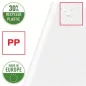   Genotherm, lefűzhető, A3, 75 mikron, narancsos felület, fekvő, ESSELTE