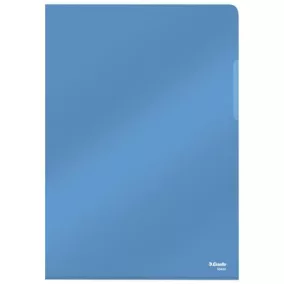   Genotherm, "L", A4, 150 mikron, víztiszta felület, ESSELTE "Luxus", kék