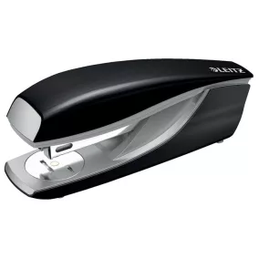   Tűzőgép, 24/6, 26/6, 30 lap, LEITZ "Nexxt Style", szaténfekete