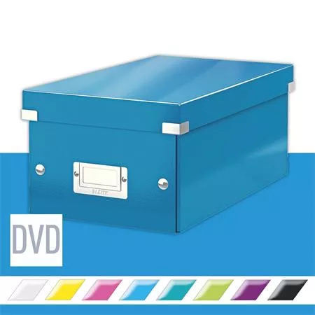 DVD-doboz, LEITZ "Click&Store", kék