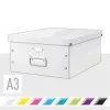 Doboz, A3 méret, LEITZ "Click&Store", fehér