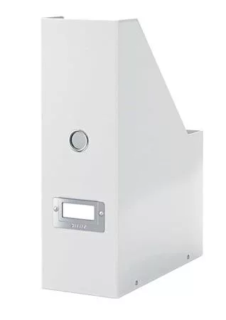 Iratpapucs, PP/karton, 95 mm, LEITZ "Click&Store", fehér