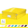 Doboz, rendszerező, M méret, LEITZ "Click&Store", sárga