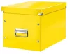 Doboz, L méret, LEITZ "Click&Store", sárga
