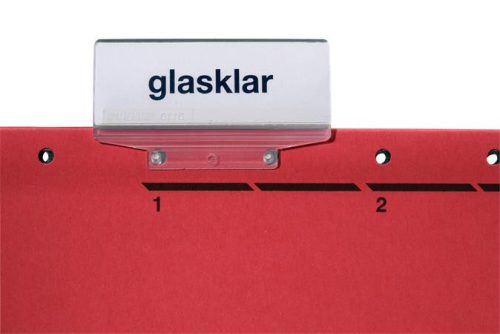 Függőmappa cserecímketartó, LEITZ "Alpha"