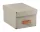 Tárolódoboz, S méret, LEITZ "Puro", homokbézs