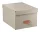 Tárolódoboz, M méret, LEITZ "Puro", homokbézs