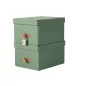   Tárolódoboz, M méret, LEITZ "Puro", zsályazöld