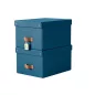 Tárolódoboz, M méret, LEITZ "Puro", óceánkék