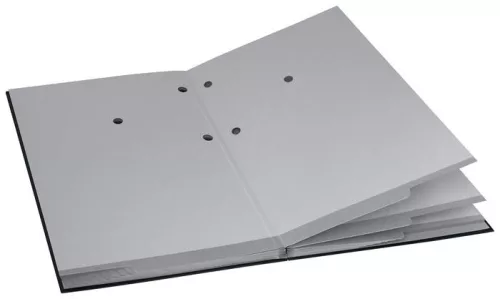 Aláírókönyv, A4, 20 részes, karton, ESSELTE, fekete