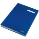 Aláírókönyv, A4, 20 részes, karton, ESSELTE, kék