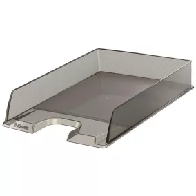   Irattálca, műanyag, ESSELTE "Europost", füstszínű