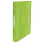   Harmonikamappa, A4, PP, 6 rekeszes, ESSELTE "Vivida", zöld