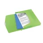   Gumis mappa, 40 mm, PP, A4, ESSELTE "Vivida Jumbo", Vivida zöld