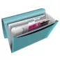   Harmonikamappa, A4, PP, 6 rekeszes, ESSELTE "Colour'Breeze", kék