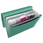  Harmonikamappa, A4, PP, 6 rekeszes, ESSELTE "Colour'Breeze", zöld