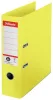 Iratrendező, 75 mm, A4, élvédő sínnel, ESSELTE "No.1", sárga