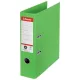 Iratrendező, 75 mm, A4, élvédő sínnel, ESSELTE "No.1", zöld