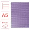Spirálfüzet, A5, vonalas, 80 lap, ESSELTE "Colour'Breeze", levendula